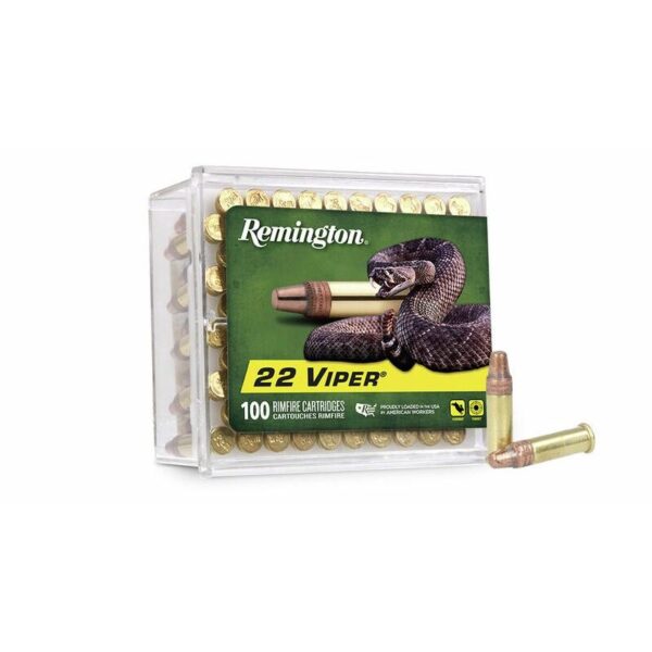 RT21288 1 Remington .22 Viper Rimfire Ammunition .22 LR 36 gr TCSB 1410 fps 100/ct