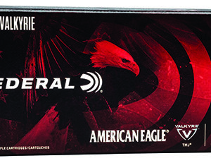 Federal AE224VLK1 American Eagle Rifle 224 Valkyrie 75 gr Full Metal Jacket 20 Per Box/ 10 Case