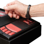 1008 Hornady 98166 Rapid Safe RFID Wrist Band Black Rubber