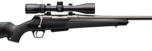 Winchester XPR Compact 6.5 Creedmoor with Vortex Crossfire II 3-9x40 scope and black synthetic stock