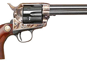 Cimarron Mod P .357 Magnum 5.5 in. single-action revolver with case-hardened frame and walnut grip