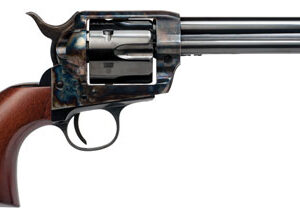 Cimarron Frontier Pre‑War .357 Magnum revolver with color case hardened frame and walnut grip
