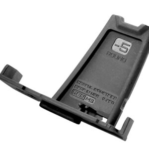 Magpul MAG562-BLK PMAG Minus Limiter 7.62x51mm NATO 5 Compatible w/ PMAG LR/SR GEN M3 Mags Black Polymer/3 Per Pack