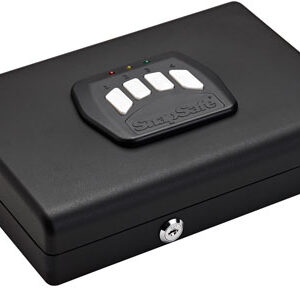 SnapSafe 75432 Keypad Safe  Keypad/Key Entry Black Steel 11" H x 8.50" W x 2.25" D