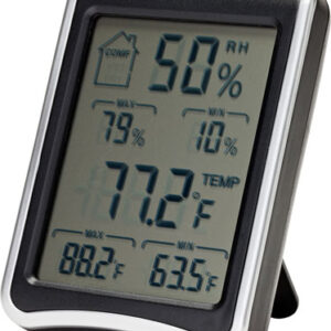 SnapSafe 75909 Gun Safe Hygrometer Gray AAA