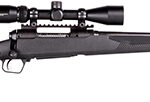 104403 Savage Arms 57316 110 Apex Hunter XP 338 Win Mag 3+1 24", Matte Black Metal, Synthetic Stock, Vortex Crossfire II 3-9x40mm Scope