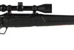 104467 Savage Arms 57257 Axis XP Full Size 22-250 Rem 4+1 22" Matte Black Button-Rifled Barrel, Matte Black Drilled & Tapped Steel Receiver, Matte Black Fixed Synthetic Stock, Weaver Scope 3-9x40mm