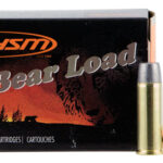 104843 HSM 44M15N20 Bear Load 44 Rem Mag 305 gr Wide Flat Nose 20 Per Box/ 20 Case