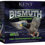 105159 1 Kent Cartridge B12W364 Bismuth Waterfowl 12 Gauge 2.75" 1 1/4 oz Bismuth 4 Shot 25 Per Box/ 10 Case