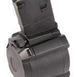 10610 Magpul MAG576-BLK PMAG GEN M3 60rd Drum 223 Rem/5.56x45mm NATO Fits AR-15/M16/M4 Black Polymer