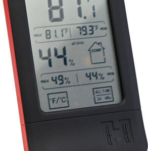 Hornady 95909 Digital Hygrometer  Red AAA