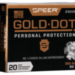 108154 Speer 23606GD Gold Dot Personal Protection 380 ACP 90 gr Hollow Point 20 Per Box/ 10 Case