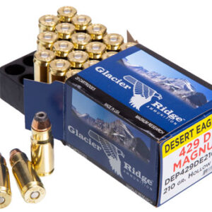 Magnum Research DEP429DE210J Desert Eagle  429 DE 210 gr Jacket Hollow Point 20 Per Box/ 25 Case
