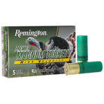 108415 Remington Ammunition 28029 Premier Magnum Turkey High Velocity 12 Gauge 3" 1 3/4 oz 4 Shot 5 Per Box/ 20 Cs