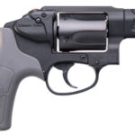 108847 Smith & Wesson 12058 M&P Bodyguard *MA Compliant 38 S&W Spl +P 5 Shot 1.88" Black PVD Barrel/Cylinder, Matte Black Aluminum J-Frame, Gray Polymer Grip, Includes Crimson Trace Red Laser