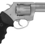 108936 Charter Arms 73802 Pitbull Large 380 ACP 6 Shot 3" Stainless Steel Barrel & Cylinder, Anodized Aluminum Frame w/Black Finger Grooved Rubber Grip