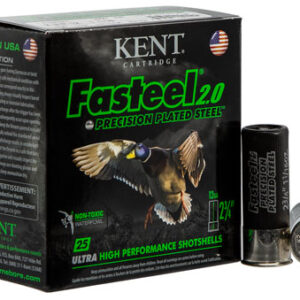 Kent Cartridge K122FS303 Fasteel 2.0  12 Gauge 2.75" 1 1/16 oz 3 Shot 25 Per Box/ 10 Case