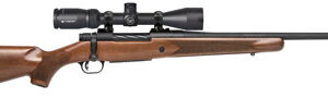 Mossberg Patriot .270 Winchester 22-inch fluted barrel walnut stock with Vortex 3-9x40 scope