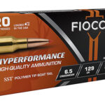 109296 Fiocchi 65CMHSA Hyperformance 6.5 Creedmoor 129 gr Super Shock Tip 20 Per Box/ 10 Case