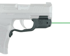Crimson Trace 0181601 LG-422G Laserguard Green Laser Sight  Black Sig Sauer P365