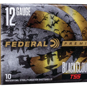 Federal PWBTSSX14239 Black Cloud TSS 12 Gauge 3" 1 1/4 oz Steel Tungsten 3/9 Shot 10 Per Box/ 10 Case