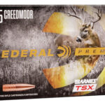 110441 Federal P65CRDBTSX1 Premium 6.5 Creedmoor 130 gr Barnes TSX 20 Per Box/ 10 Case