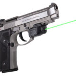 110582 LaserMax GSLTNG Green Lightning Rail with GripSense Black