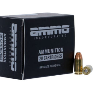 Ammo Inc 380090JHPA20 Signature  380 ACP 90 gr Jacket Hollow Point 20 Per Box/ 10 Case