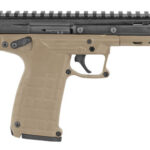 111463 Kel-Tec CP33TAN CP33 22 LR 33+1 5.50" Black Ported/Threaded Barrel, Black Serrated/Optic Ready Slide, Tan Polymer Frame w/Picatinny Rail, Black Polymer Grip Ambidextrous