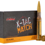 111496 PMC 50XM X-Tac Match 50 BMG 740 gr Solid Brass 10 Per Box/ 20 Case