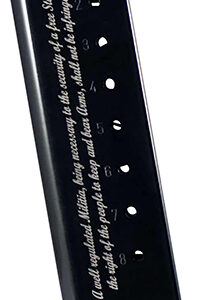 Mec-Gar MGCG45082A Standard  8rd 45 ACP Fits 1911 Government Blued w.2nd Amendment Engraving Carbon Steel