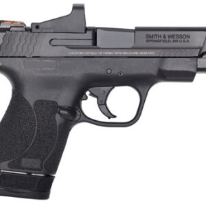 Smith & Wesson 11786 Performance Center M&P Shield M2.0 9mm Luger 4" 7+1,8+1 Matte Black Black Armornite Stainless Steel Slide Black Polymer Grip (Optic Ready)