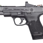 112456 Smith & Wesson 11788 M&P Performance Center Shield M2.0 9mm Luger 4" Ported Barrel 7+1 Or 8+1 , Black Polymer Frame , Ported/Optic Cut Armornite Stainless Steel , Includes Red Dot , No Manual Safety