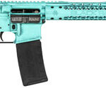 112551 Black Rain BROFUSIONTBB Spec + Fusion 5.56x45mm NATO 16" 30+1 Tiffany Blue Battleworn Cerakote 6 Position MFT Minimalist Stock