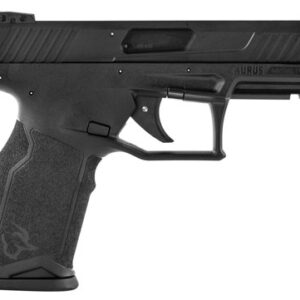 Taurus TX22 .22 LR pistol with black polymer frame and threaded steel barrel