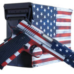 113031 Citadel CITC45FUSAAC M1911 Flag 45 ACP 8+1, 5" Stainless Steel Barrel, American Flag Cerakote Serrated Steel Slide, Steel Frame w/Beavertail, Features Matching Ammo Can, Ambidextrous