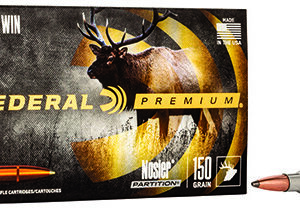 Federal P308S Premium  308 Win 150 gr Nosler Partition 20 Per Box/ 10 Case