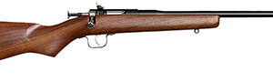 Chipmunk 00001 .22 LR single-shot bolt-action rifle, 16.13 inch blued barrel, walnut stock