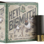 114120 HEVI-Shot HS15502 HEVI-Bismuth 10 Gauge 3.50" 1 3/4 oz Bismuth 2 Shot 25 Per Box/ 10 Case