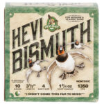 114121 HEVI-Shot HS15504 HEVI-Bismuth 10 Gauge 3.50" 1 3/4 oz Bismuth 4 Shot 25 Per Box/ 10 Case