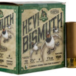 114124 HEVI-Shot HS14504 HEVI-Bismuth 12 Gauge 3.50" 1 1/2 oz Bismuth 4 Shot 25 Per Box/ 10 Case