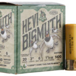 114134 HEVI-Shot HS17006 HEVI-Bismuth 20 Gauge 3" 1 1/8 oz Bismuth 6 Shot 25 Per Box/ 10 Case