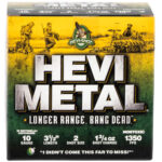 114151 HEVI-Metal HS37502 HEVI-Metal Longer Range 10 Gauge 3.50" 1 3/4 oz 2 Shot 25 Per Box/ 10 Case