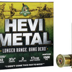 114165 HEVI-Metal HS38503 HEVI-Metal Longer Range 12 Gauge 3.50" 1 1/2 oz 3 Shot 25 Per Box/ 10 Case