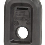 114291 Magpul MAG567-BLK GL L-Plate Made of Polymer w/ Over Molded Rubber & Black Finish for PMAG 17 GL9/15 GL9 Magazines