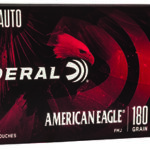 11445 Federal AE10A American Eagle Handgun 10mm Auto 180 gr Full Metal Jacket 50 Per Box/ 20 Case