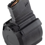 114463 Magpul MAG993-BLK PMAG GEN M3 50rd Drum 308 Win/7.62x51mm NATO Fits AR-10/M110/SR25 Black Polymer