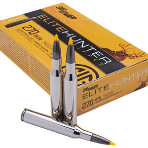Sig Sauer E270TH220 Elite Hunter Tipped  270 Win 140 gr Controlled Expansion Tip 20 Per Box/ 10 Case