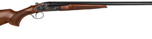 CZ-USA 06403 Sharp-Tail  20 Gauge 3" 2rd 28" Black Hard Chrome Steel Side bY Side Barrel, Color Case Hardened Receiver, Turkish Walnut Wood Fixed Stock,