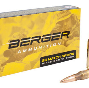 Berger Bullets 60010 Tactical Rifle 308 Win 175 gr Hybrid Open Tip Match 20 Per Box/ 10 Case